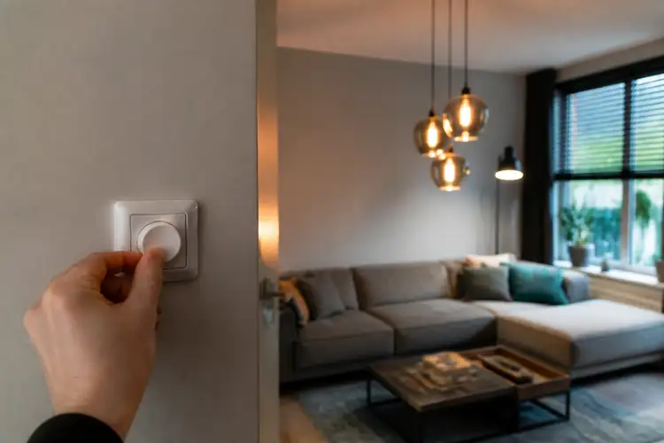Slimme dimmers woonkamer installeren